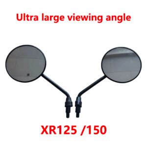 Motorcycle ultra large viewing angle high-definition rearview mirror suitable for Honda XR125/XR150
