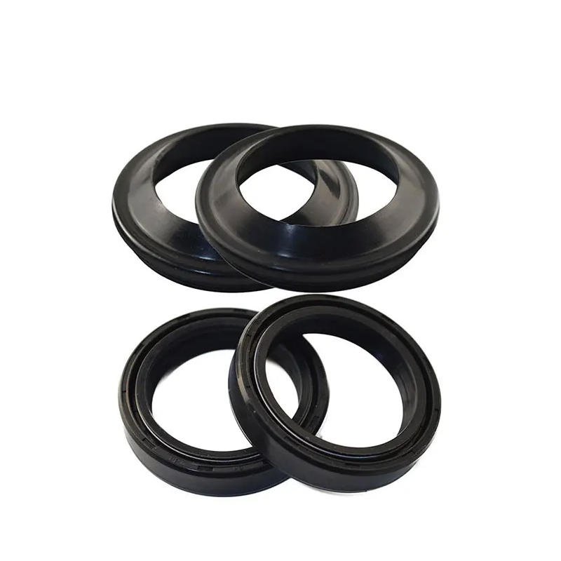 Motorcycle 41*53*8/10.5 Front Fork Damper Shock Absorber Oil Seal Dust Seal for Kawasaki for Suzuki for Yamaha XVS650 GSF250