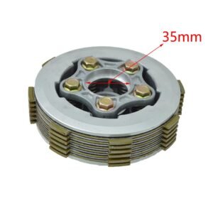 Motorcycle 6/5/4 Column Enhanced Clutch 6pcs Friction Disc Center Outer Clutch Assy for CG125/150 CG175 CG200 CG250 ATV Buggy