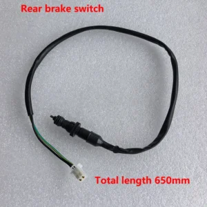 Motorcycle rear brake switch